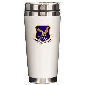 615CRW - M01 - 03 - 615th Contingency Response Wing - Ceramic Travel Mug