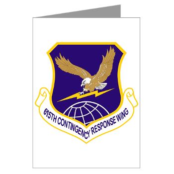 615CRW - M01 - 02 - 615th Contingency Response Wing - Greeting Cards (Pk of 10)