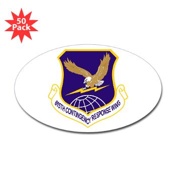 615CRW - M01 - 01 - 615th Contingency Response Wing - Sticker (Oval 50 pk)