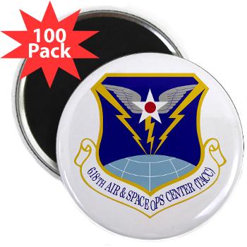 618ASOC - M01 - 01 - 618th Air and Space Operations Center - 2.25" Magnet (100 pack) - Click Image to Close