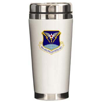 618ASOC - M01 - 03 - 618th Air and Space Operations Center - Ceramic Travel Mug - Click Image to Close