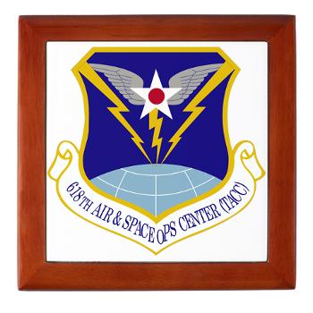 618ASOC - M01 - 03 - 618th Air and Space Operations Center - Keepsake Box - Click Image to Close