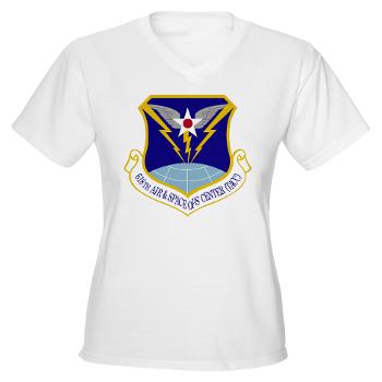 618ASOC - A01 - 04 - 618th Air and Space Operations Center - Women's V-Neck T-Shirt