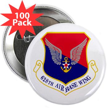 628ABW - M01 - 01 - 628th Air Base Wing - 2.25" Button (100 pack) - Click Image to Close