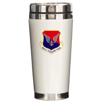 628ABW - M01 - 03 - 628th Air Base Wing - Ceramic Travel Mug