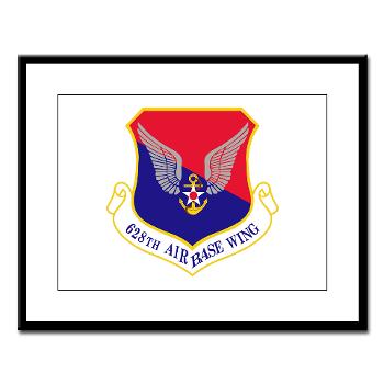 628ABW - M01 - 02 - 628th Air Base Wing - Large Framed Print - Click Image to Close