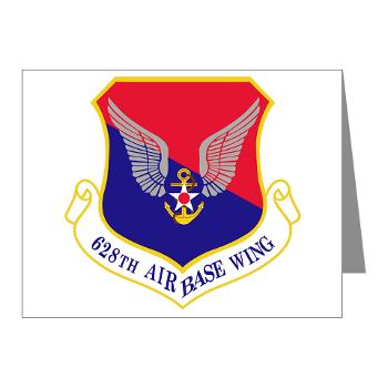 628ABW - M01 - 02 - 628th Air Base Wing - Note Cards (Pk of 20) - Click Image to Close