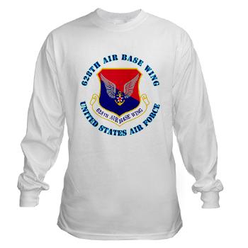 628ABW - A01 - 03 - 628th Air Base Wing with Text - Long Sleeve T-Shirt