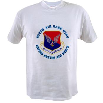 628ABW - A01 - 04 - 628th Air Base Wing with Text - Value T-shirt