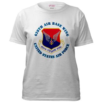 628ABW - A01 - 04 - 628th Air Base Wing with Text - Women's T-Shirt