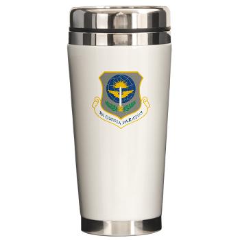62AW - M01 - 03 - 62nd Airlift Wing - Ceramic Travel Mug - Click Image to Close