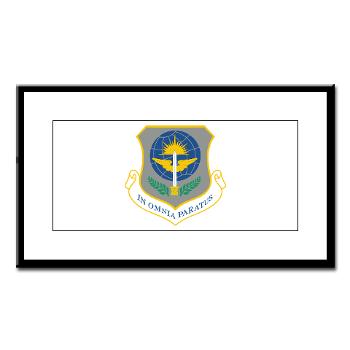 62AW - M01 - 02 - 62nd Airlift Wing - Small Framed Print