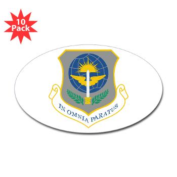 62AW - M01 - 01 - 62nd Airlift Wing - Sticker (Oval 10 pk)