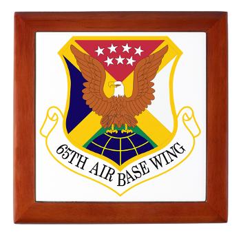 65ABW - M01 - 03 - 65th Air Base Wing - Keepsake Box - Click Image to Close
