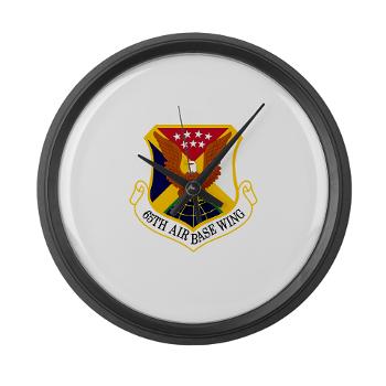 65ABW - M01 - 03 - 65th Air Base Wing - Large Wall Clock