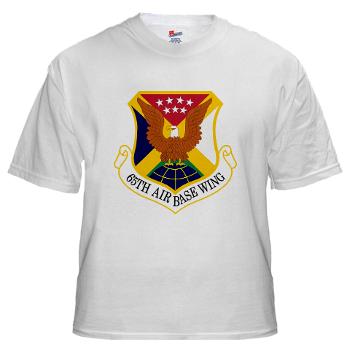 65ABW - A01 - 04 - 65th Air Base Wing - White t-Shirt - Click Image to Close