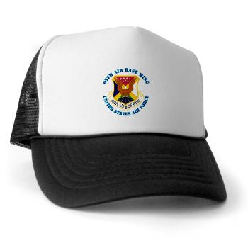 65ABW - A01 - 02 - 65th Air Base Wing with Text - Trucker Hat