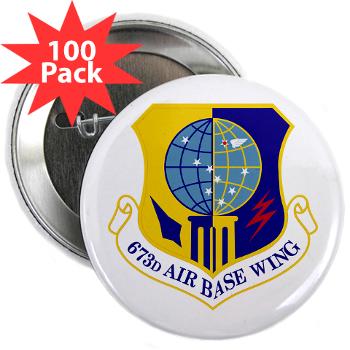 673ABW - M01 - 01 - 673rd Air Base Wing - 2.25" Button (100 pack)