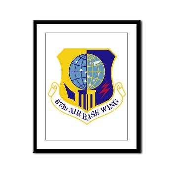 673ABW - M01 - 02 - 673rd Air Base Wing - Framed Panel Print