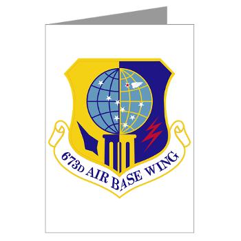 673ABW - M01 - 02 - 673rd Air Base Wing - Greeting Cards (Pk of 10)
