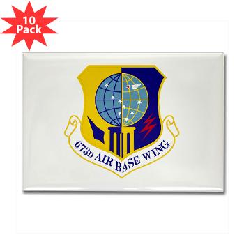 673ABW - M01 - 01 - 673rd Air Base Wing - Rectangle Magnet (10 pack)