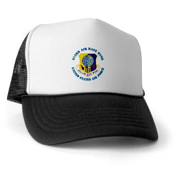 673ABW - A01 - 02 - 673rd Air Base Wing with Text - Trucker Hat