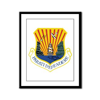 6AMW - M01 - 02 - 6th Air Mobility Wing - Framed Panel Print