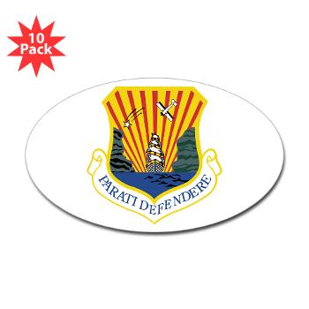 6AMW - M01 - 01 - 6th Air Mobility Wing - Sticker (Oval 10 pk) - Click Image to Close