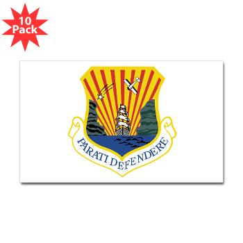 6AMW - M01 - 01 - 6th Air Mobility Wing - Sticker (Rectangle 10 pk) - Click Image to Close