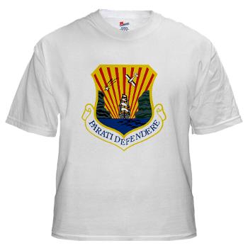 6AMW - A01 - 04 - 6th Air Mobility Wing - White t-Shirt