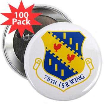 70ISRW - M01 - 01 - 70th ISR Wing - 2.25" Button (100 pack)