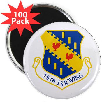 70ISRW - M01 - 01 - 70th ISR Wing - 2.25" Magnet (100 pack) - Click Image to Close