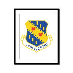 70ISRW - M01 - 02 - 70th ISR Wing - Framed Panel Print - Click Image to Close