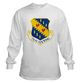 70ISRW - A01 - 03 - 70th ISR Wing - Long Sleeve T-Shirt - Click Image to Close