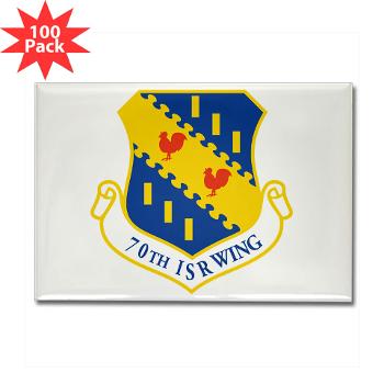 70ISRW - M01 - 01 - 70th ISR Wing - Rectangle Magnet (100 pack)