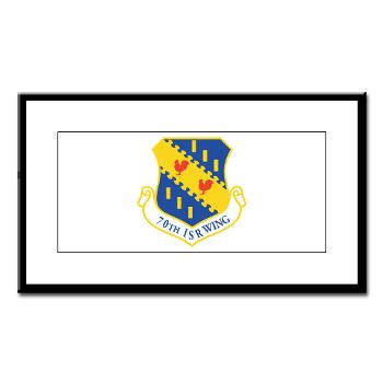 70ISRW - M01 - 02 - 70th ISR Wing - Small Framed Print - Click Image to Close