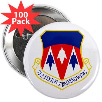 71FTW - M01 - 01 - 71st Flying Training Wing - 2.25" Button (100 pack)