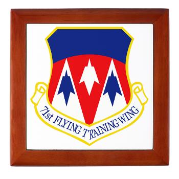 71FTW - M01 - 03 - 71st Flying Training Wing - Keepsake Box