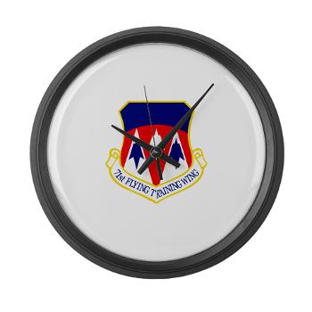 71FTW - M01 - 03 - 71st Flying Training Wing - Large Wall Clock