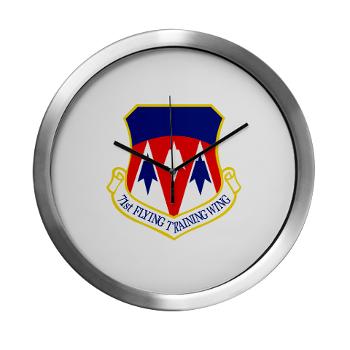 71FTW - M01 - 03 - 71st Flying Training Wing - Modern Wall Clock - Click Image to Close