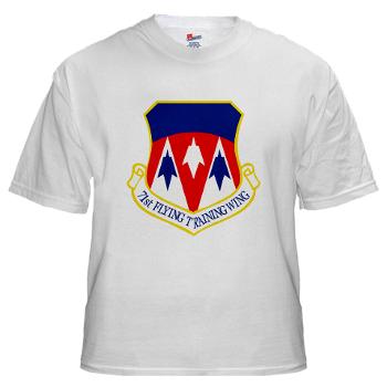 71FTW - A01 - 04 - 71st Flying Training Wing - White t-Shirt