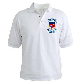 71FTW - A01 - 04 - 71st Flying Training Wing with Text - Golf Shirt