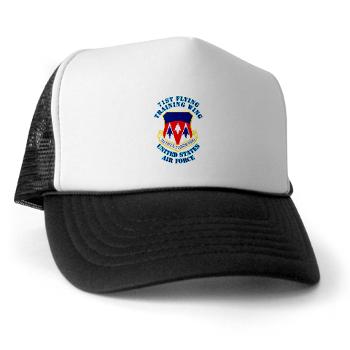 71FTW - A01 - 02 - 71st Flying Training Wing with Text - Trucker Hat