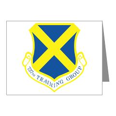 737TG - M01 - 02 - 737th Training Group - Note Cards (Pk of 20)