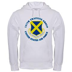 737TG - A01 - 03 - 737th Training Group with Text - Hooded Sweatshirt