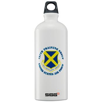 737TG - M01 - 03 - 737th Training Group with Text - Sigg Water Bottle 1.0L