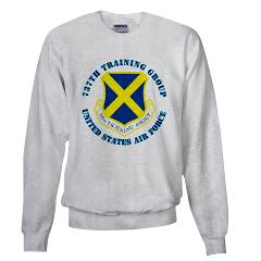 737TG - A01 - 03 - 737th Training Group with Text - Sweatshirt