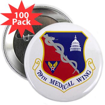 79MW - M01 - 01 - 79th Medical Wing - 2.25" Button (100 pack)