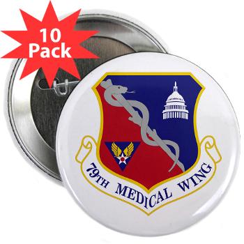 79MW - M01 - 01 - 79th Medical Wing - 2.25" Button (10 pack)