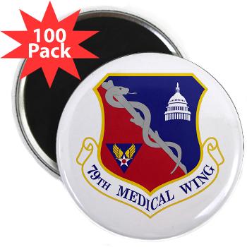 79MW - M01 - 01 - 79th Medical Wing - 2.25" Magnet (100 pack)
